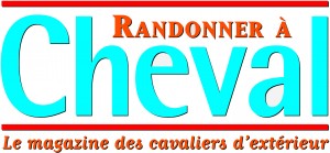 logo randonner a cheval vecto